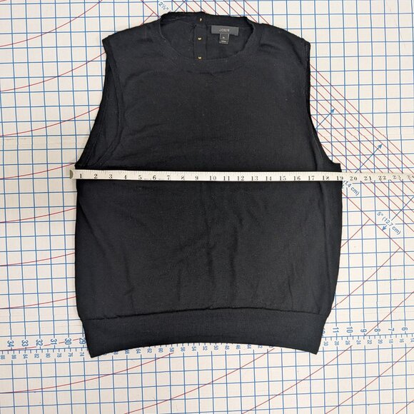 J.Crew Black Merino Wool Twinset, Size XL - Picture 10 of 11